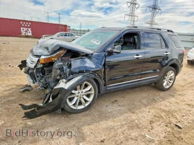 2013 Ford EXPLORER XLT, black — VIN 1FM5K8D8XDGB51855, Copart