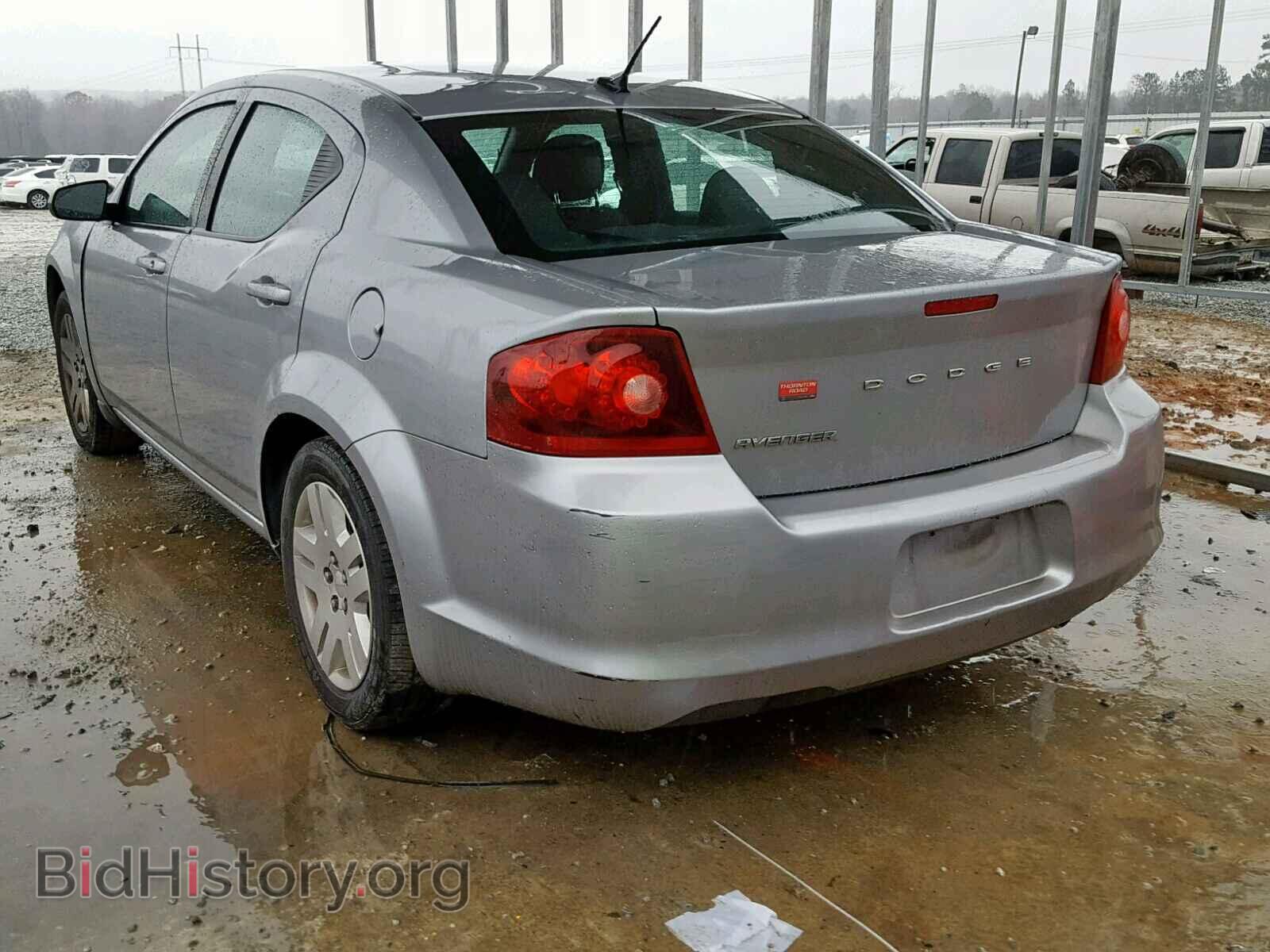 2014 DODGE AVENGER - VIN: 1C3CDZAB9EN115927 - Фото 3