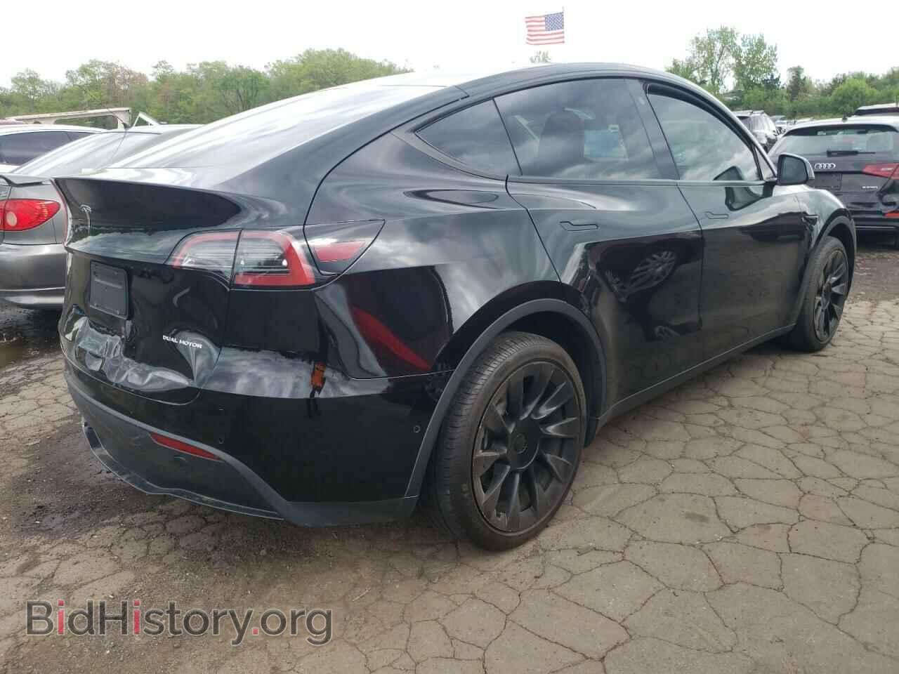 2022 TESLA MODEL Y - VIN: 7SAYGDEEXNA008898 - Фото 3