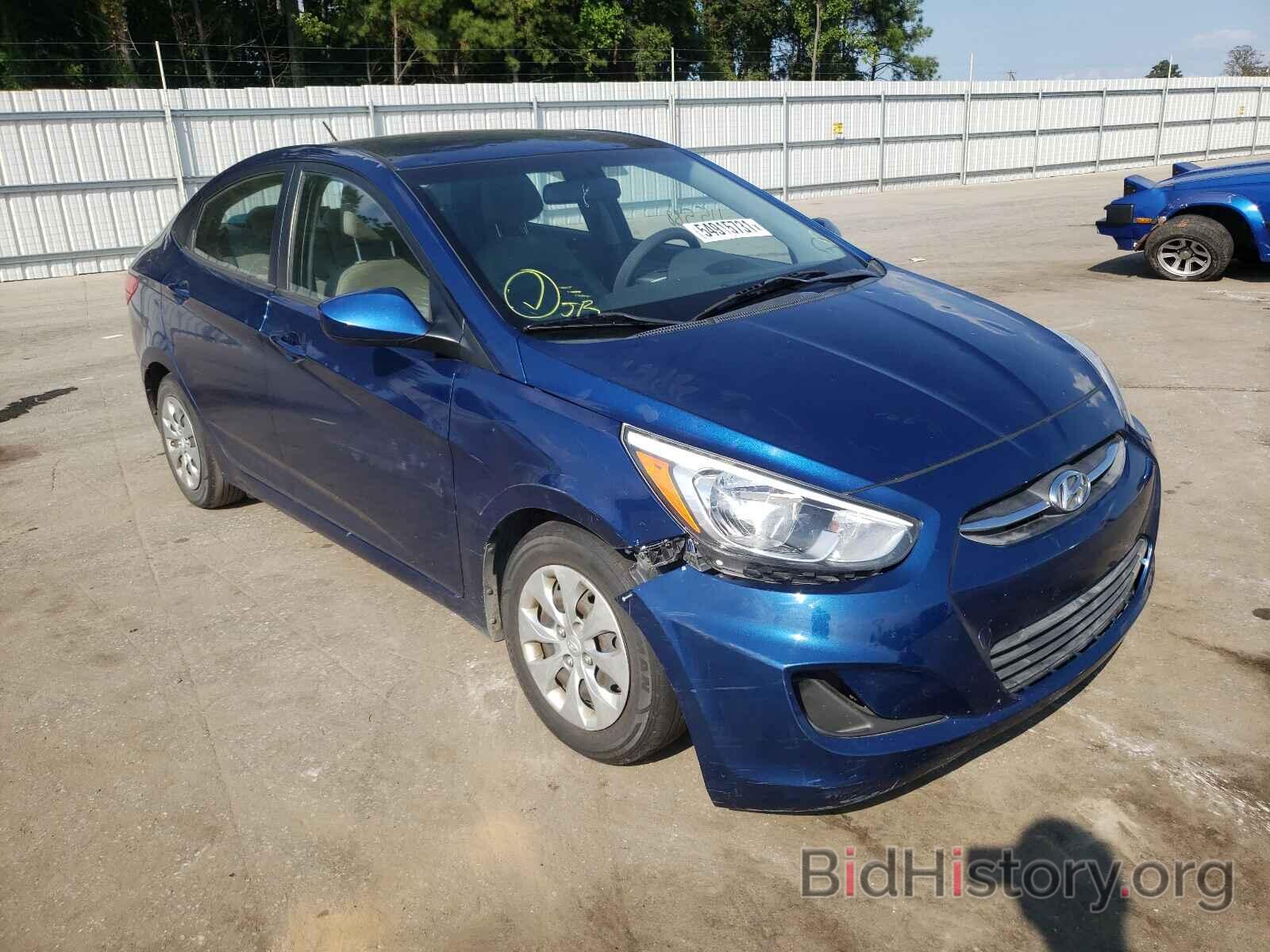 Фотография KMHCT4AE5GU063518 - HYUNDAI ACCENT 2016