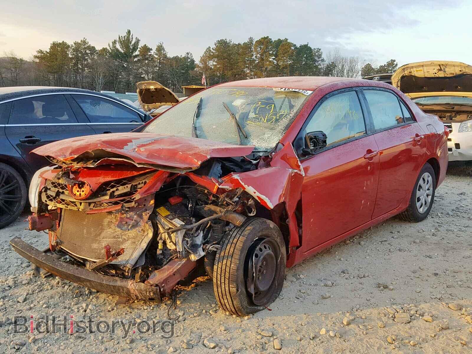 2011 TOYOTA COROLLA BA - VIN: JTDBU4EEXBJ107532 - Фото 2