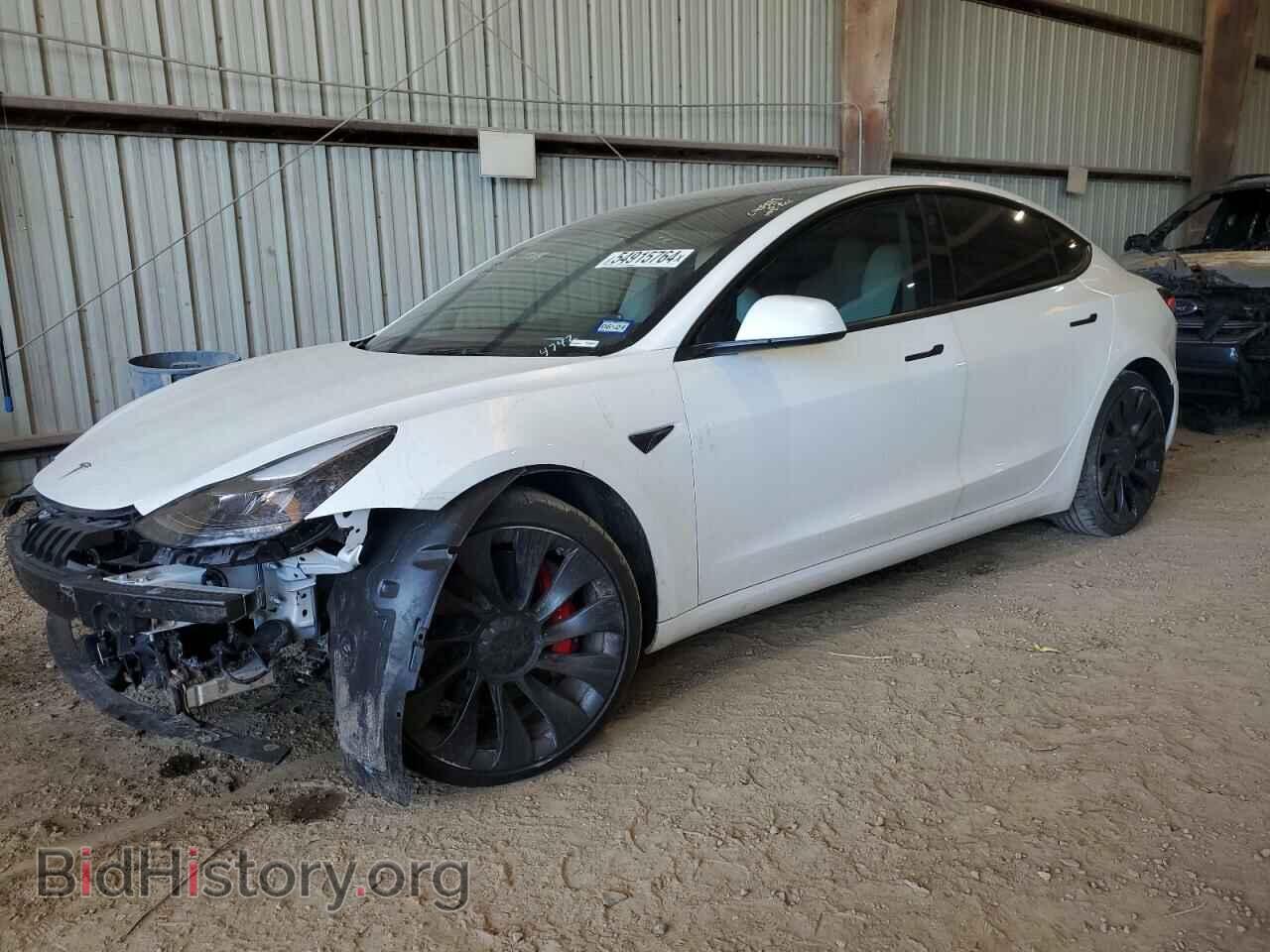 Фотография 5YJ3E1EC3PF574742 - TESLA MODEL 3 2023