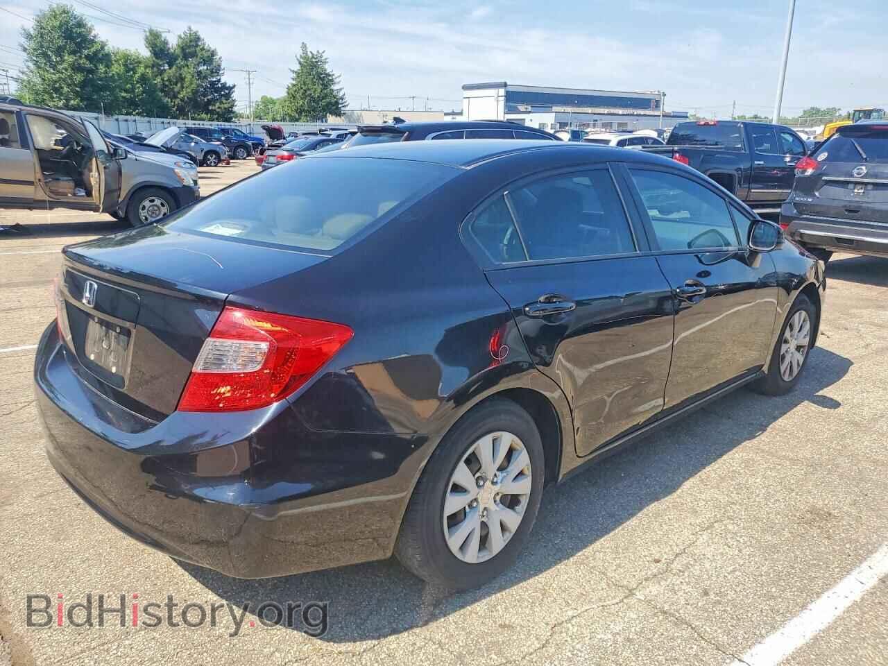 2012 HONDA CIVIC - VIN: 19XFB2F5XCE101691 - Фото 3