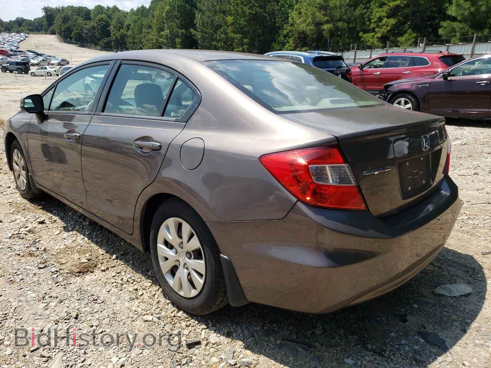 2012 HONDA CIVIC - VIN: 2HGFB2F50CH509395 - Фото 3