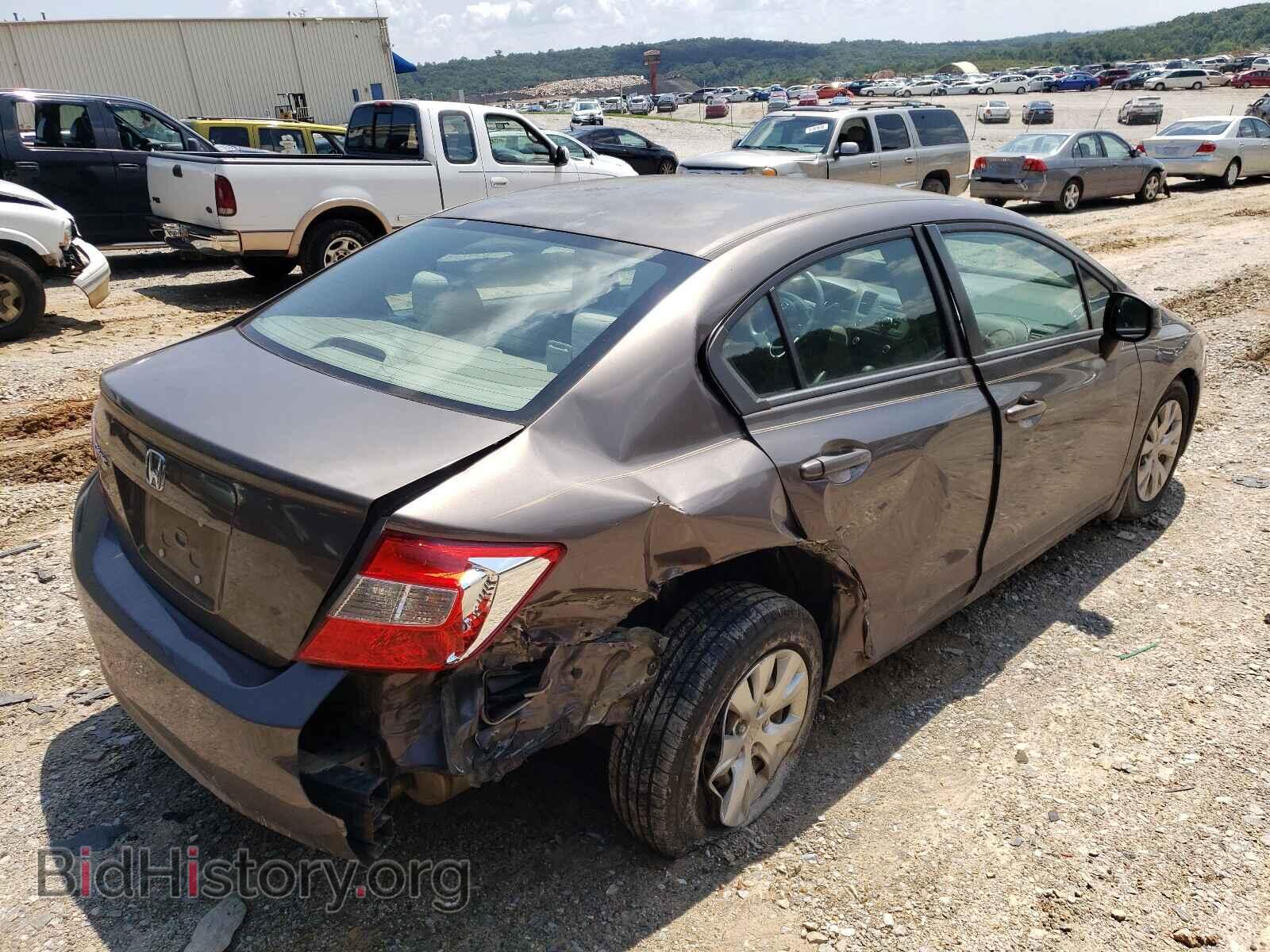 2012 HONDA CIVIC - VIN: 2HGFB2F50CH509395 - Фото 4