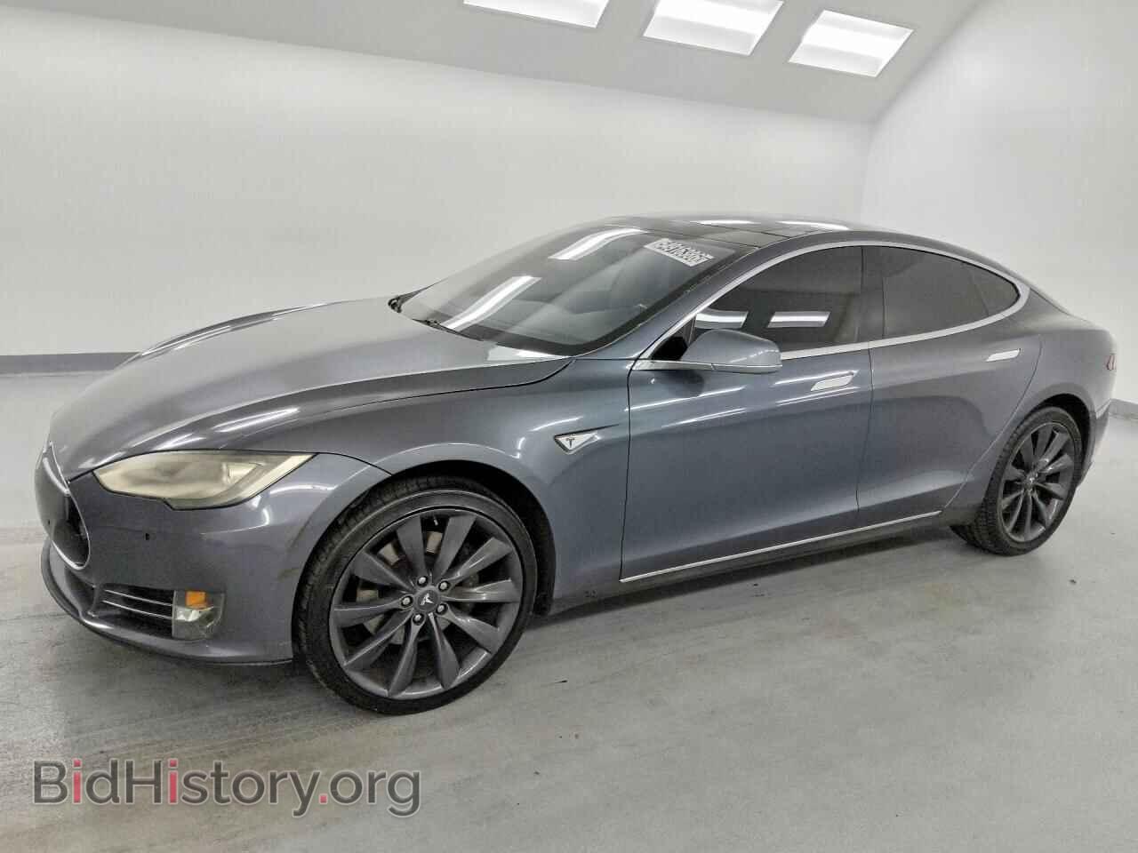 Фотография 5YJSA1DP0DFP16312 - TESLA MODEL S 2013