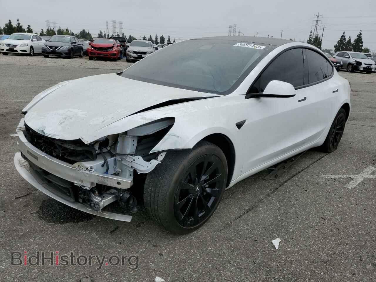 Photo 5YJ3E1EA5MF928447 - TESLA MODEL 3 2021