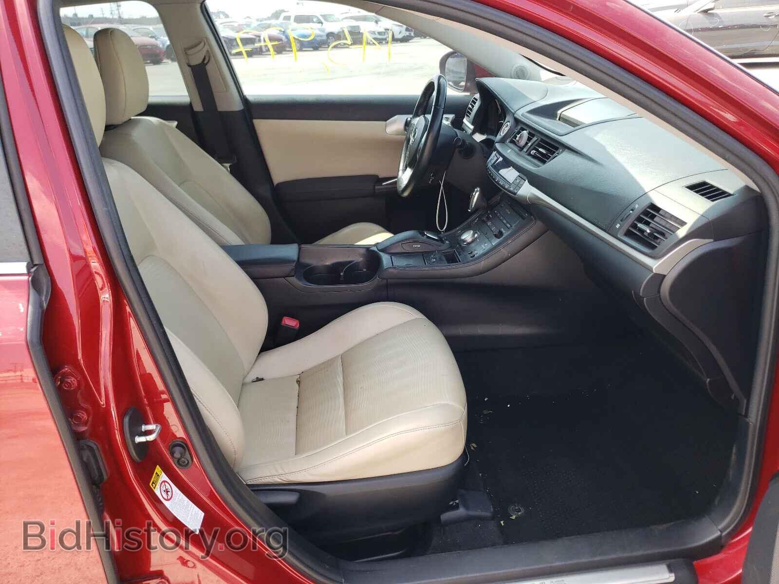 2011 LEXUS CT 200 - VIN: JTHKD5BH3B2027616 - Фото 5