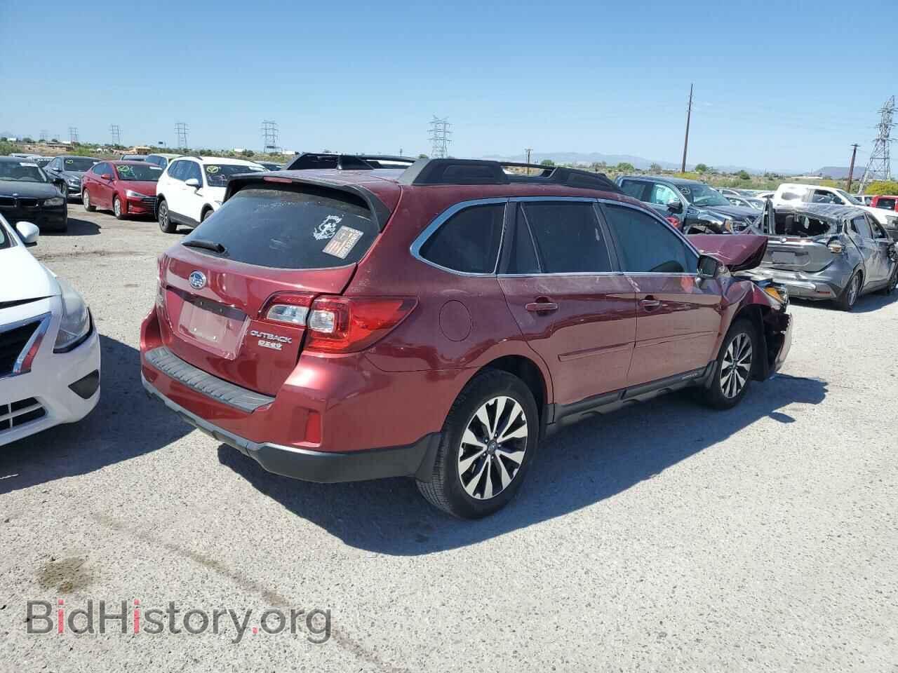 2016 SUBARU OUTBACK - VIN: 4S4BSANC7G3276790 - Фото 3