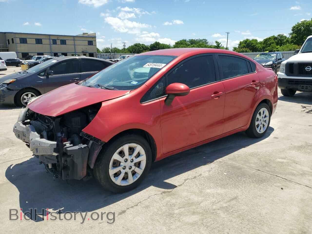 Фотография KNADM4A39C6063621 - KIA RIO 2012