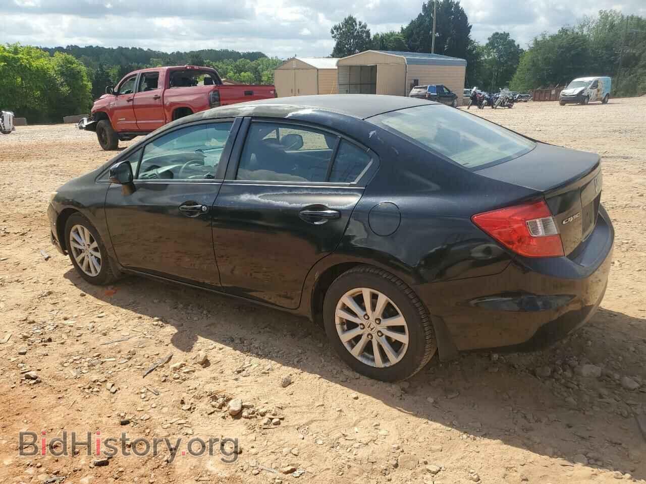 2012 HONDA CIVIC - VIN: 2HGFB2F83CH545012 - Фото 2