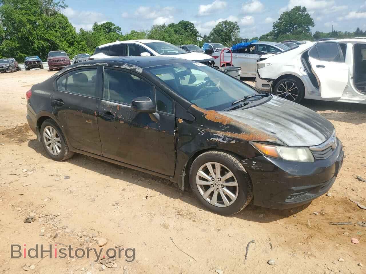 2012 HONDA CIVIC - VIN: 2HGFB2F83CH545012 - Фото 4