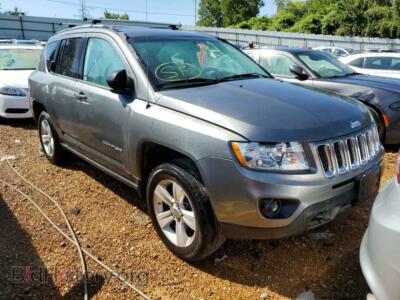 2012 Jeep COMPASS Compass SP, серый — VIN 1C4NJDBB6CD554648, Copart