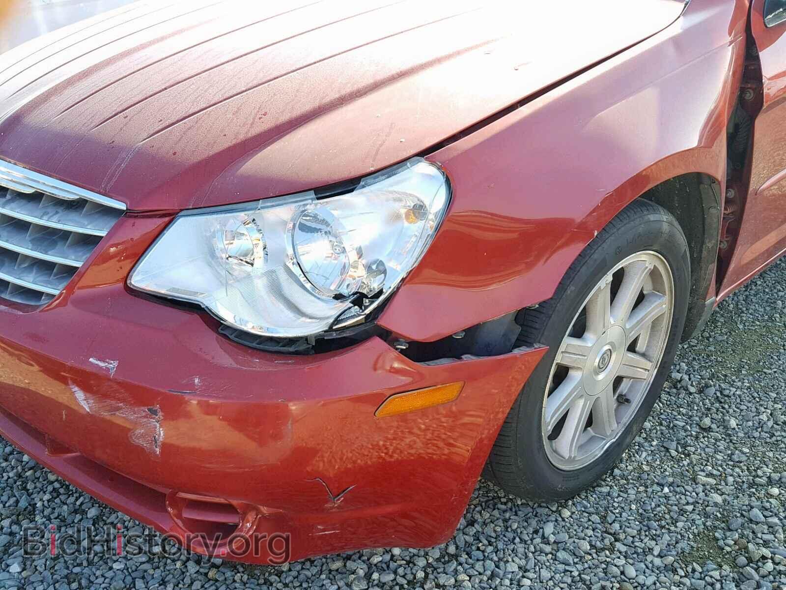 2007 CHRYSLER SEBRING - VIN: 1C3LC56R47N563867 - Фото 9