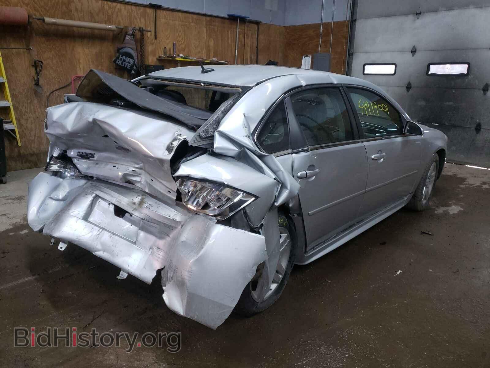 2012 CHEVROLET IMPALA - VIN: 2G1WB5E34C1110801 - Фото 4