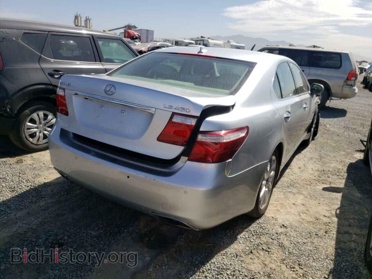 2007 LEXUS LS460 - VIN: JTHBL46F375001741 - Фото 4