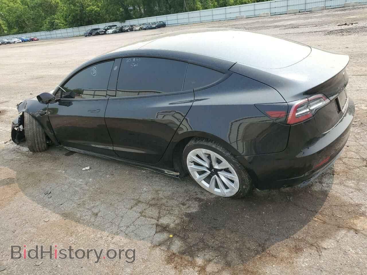 2022 TESLA MODEL 3 - VIN: 5YJ3E1EA4NF184714 - Фото 2