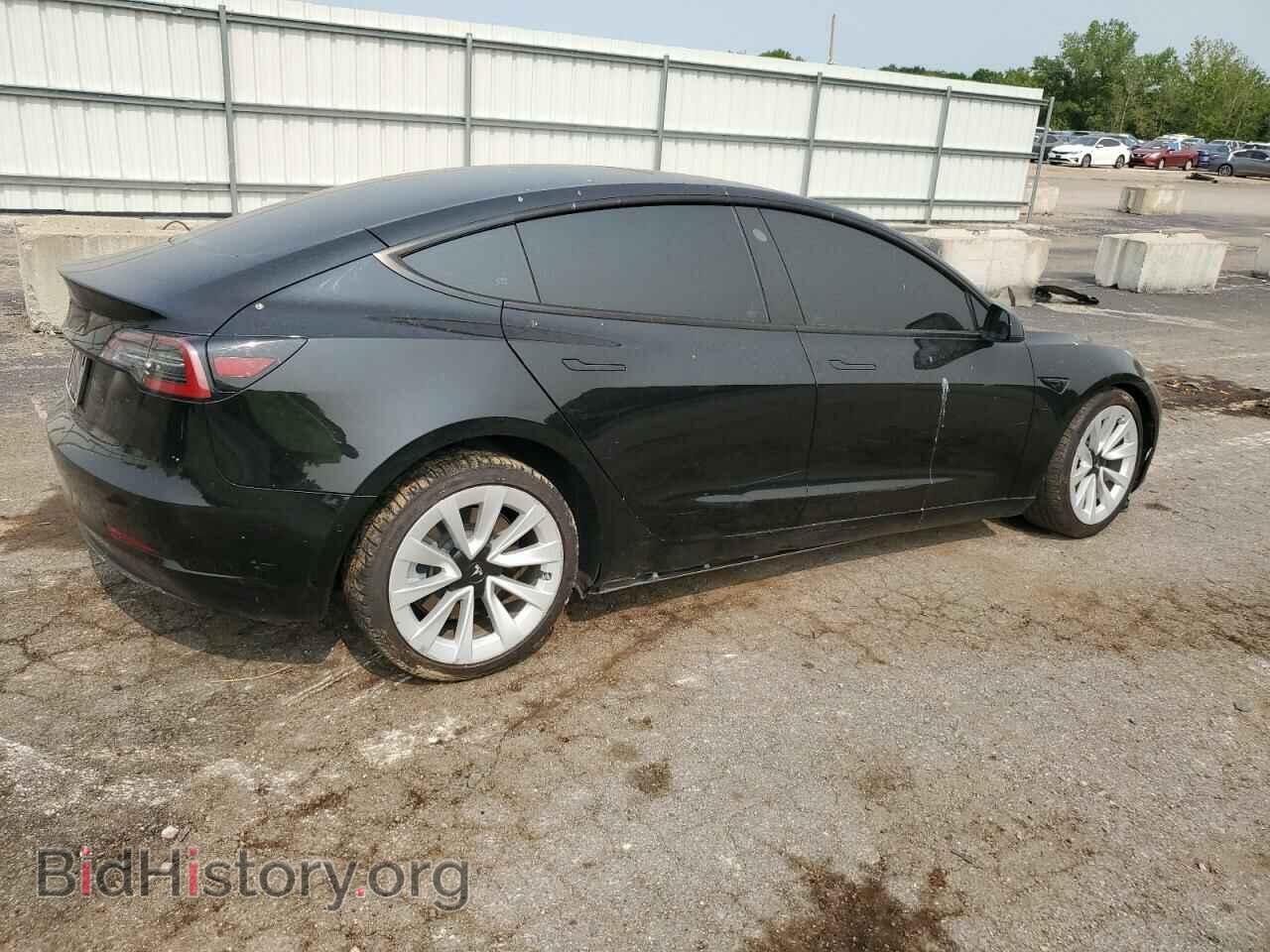 2022 TESLA MODEL 3 - VIN: 5YJ3E1EA4NF184714 - Фото 3