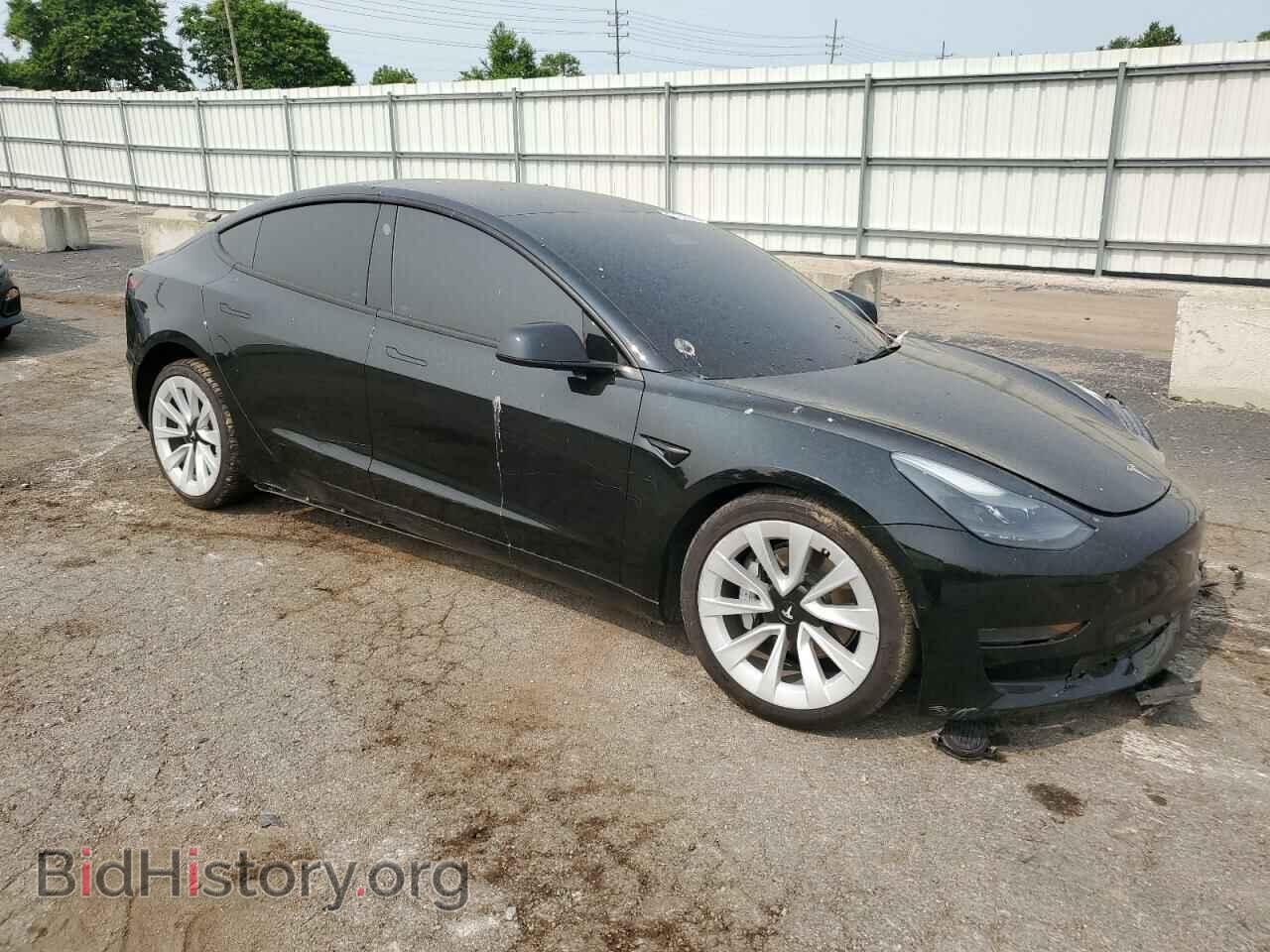 2022 TESLA MODEL 3 - VIN: 5YJ3E1EA4NF184714 - Фото 4