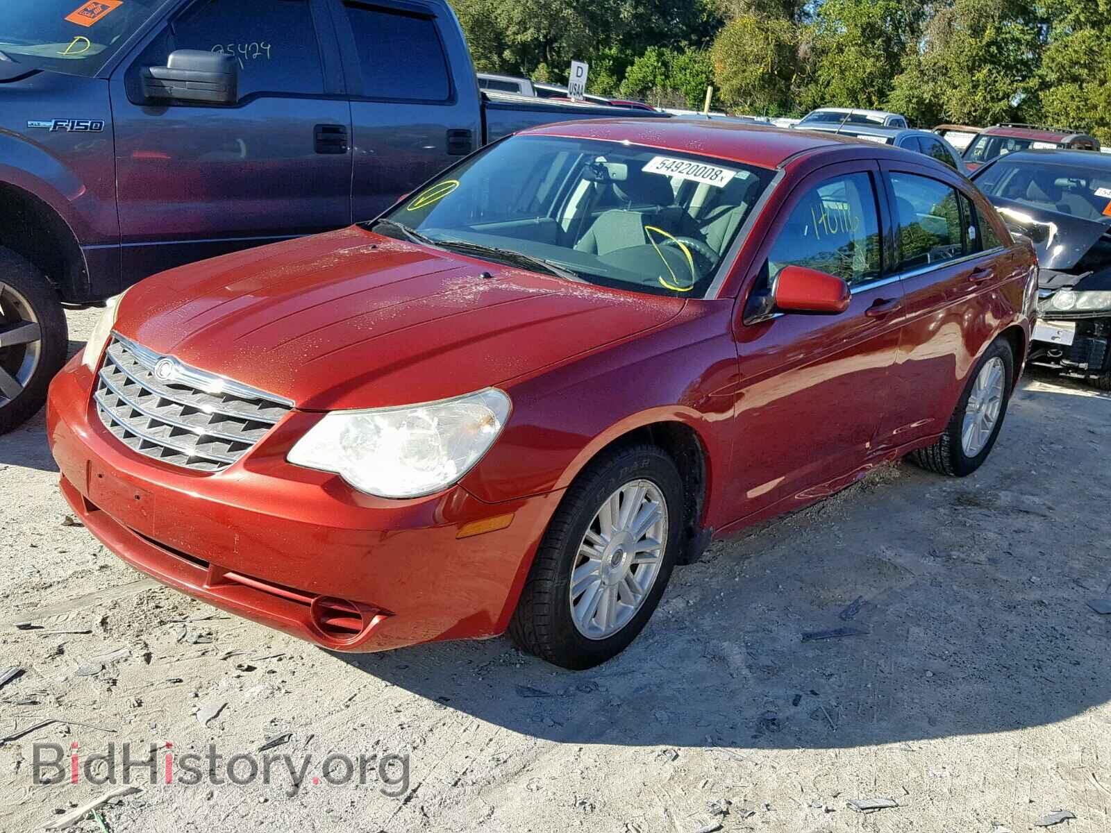 2007 CHRYSLER SEBRING - VIN: 1C3LC56K87N532026 - Фото 2