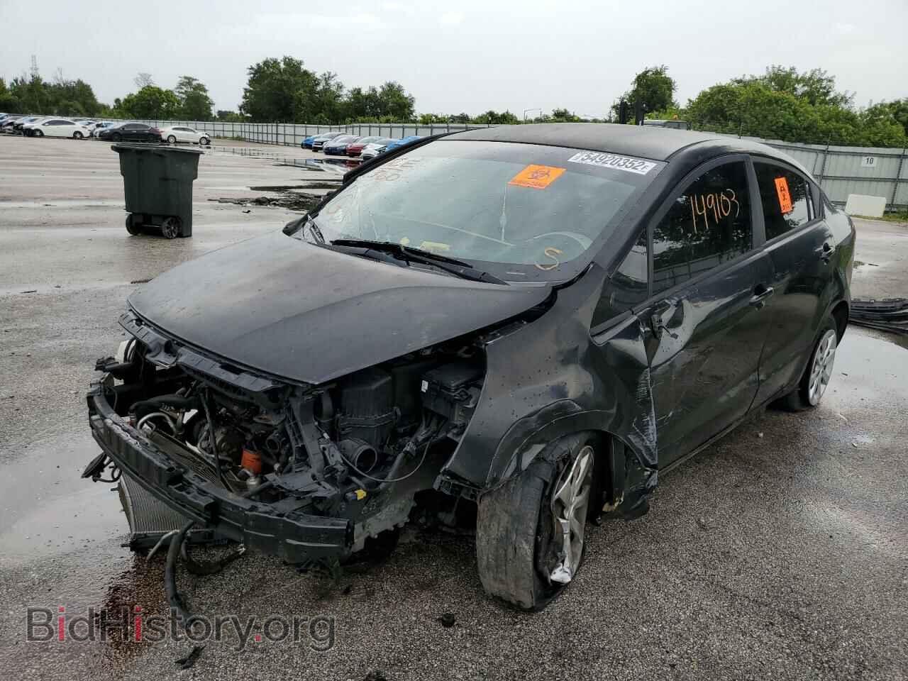 2013 KIA RIO - VIN: KNADM4A33D6308513 - Фото 2