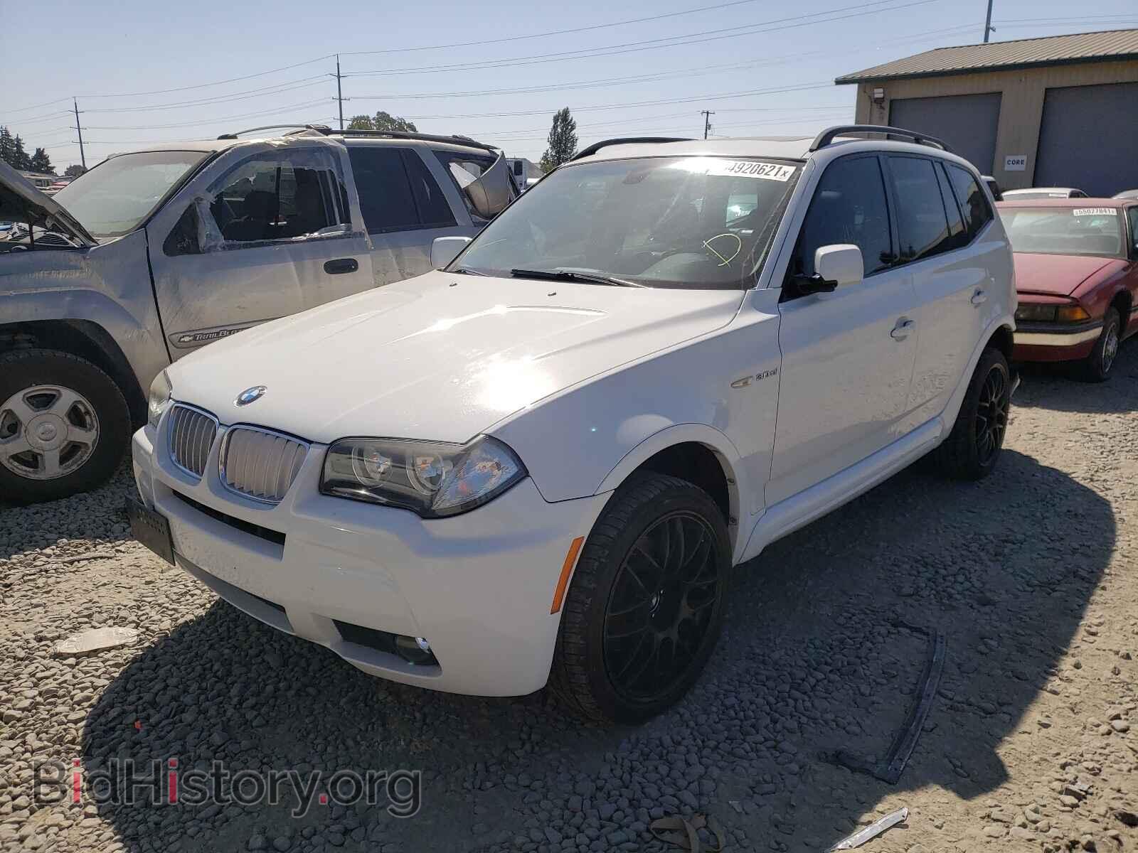 2007 BMW X3 - VIN: WBXPC93477WF21142 - Фото 2