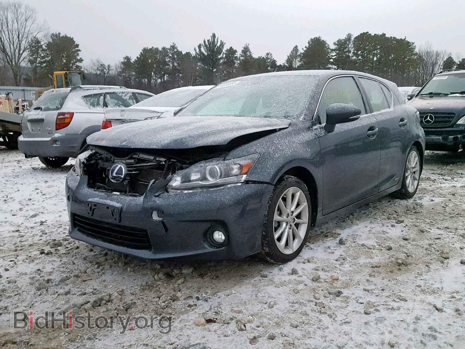 2011 LEXUS CT 200 - VIN: JTHKD5BH8B2007992 - Фото 2