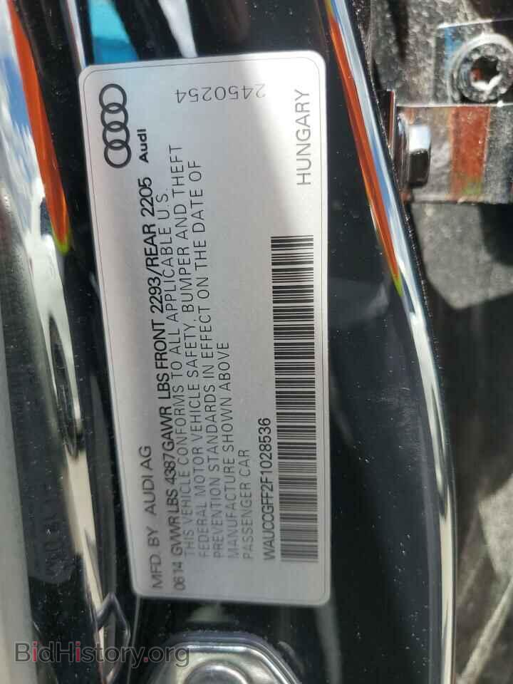 2015 AUDI A3 - VIN: WAUCCGFF2F1028536 - Photo 12