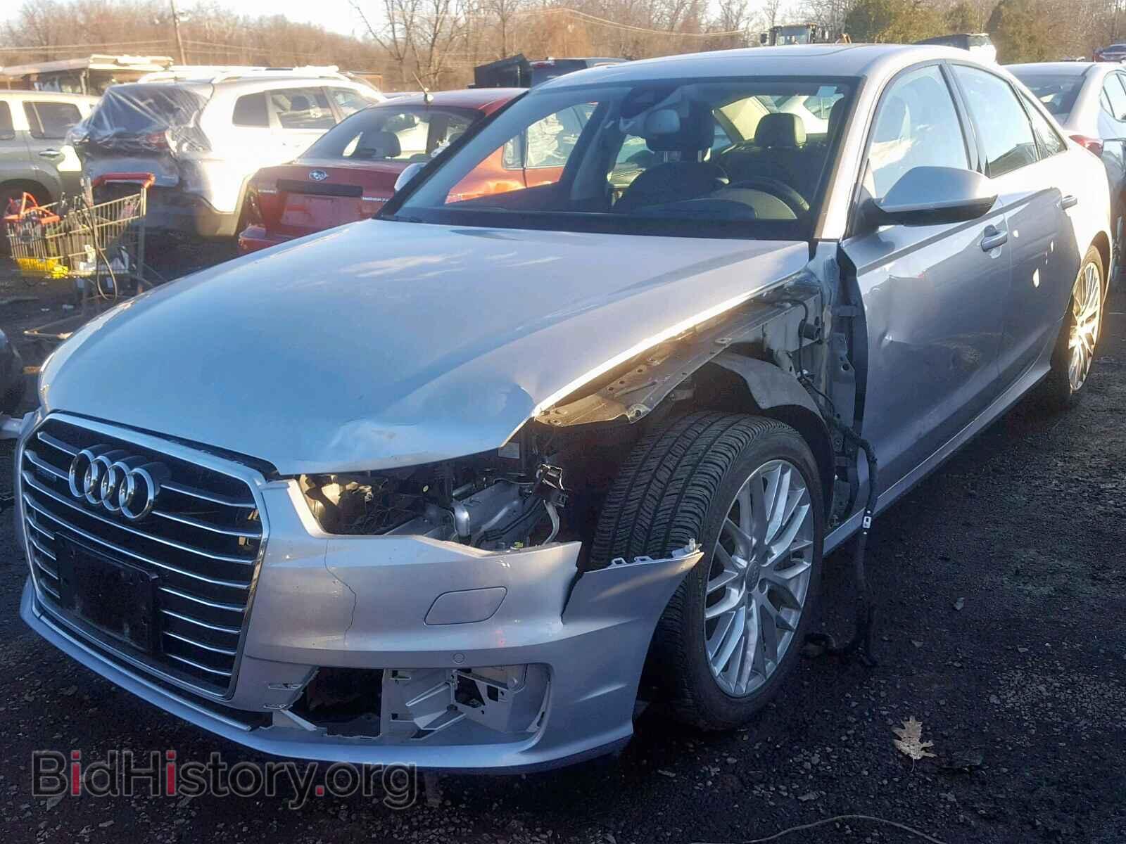 2016 AUDI A6 - VIN: WAUHGAFC3GN002552 - Фото 2