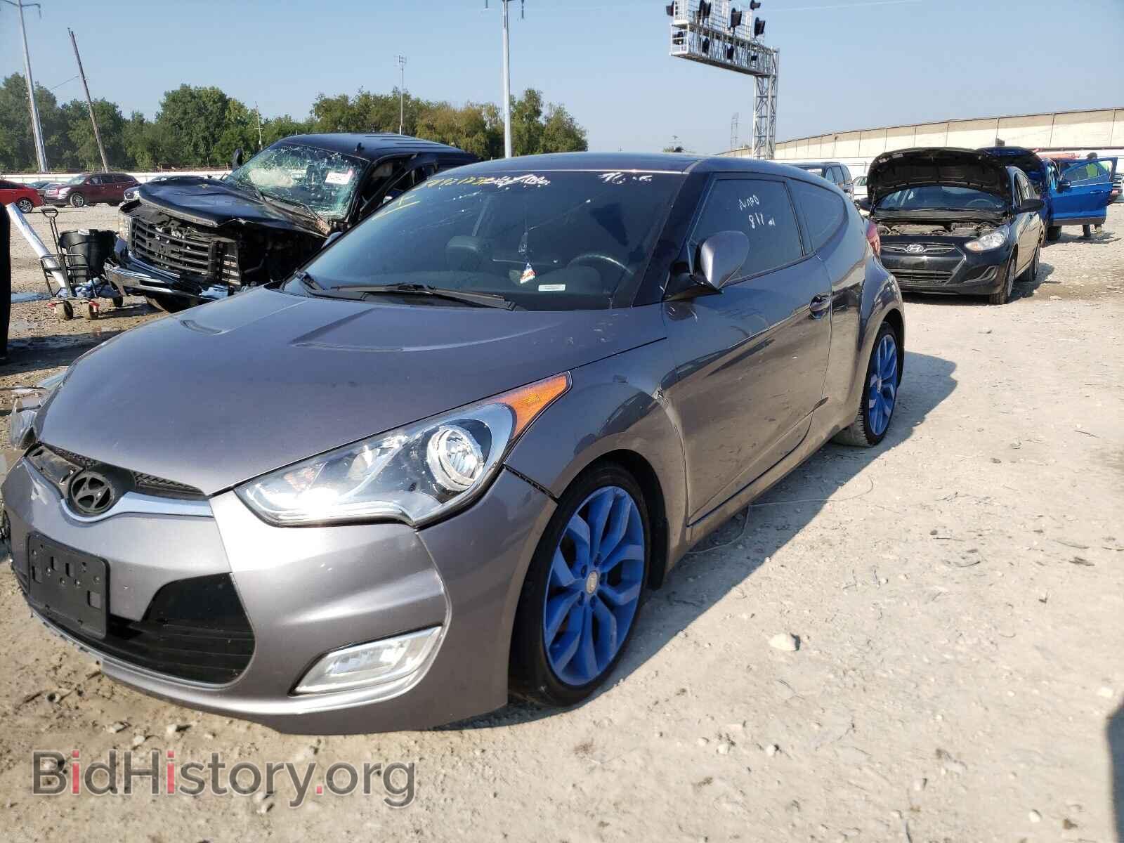 2013 HYUNDAI VELOSTER - VIN: KMHTC6AD3DU137615 - Фото 2