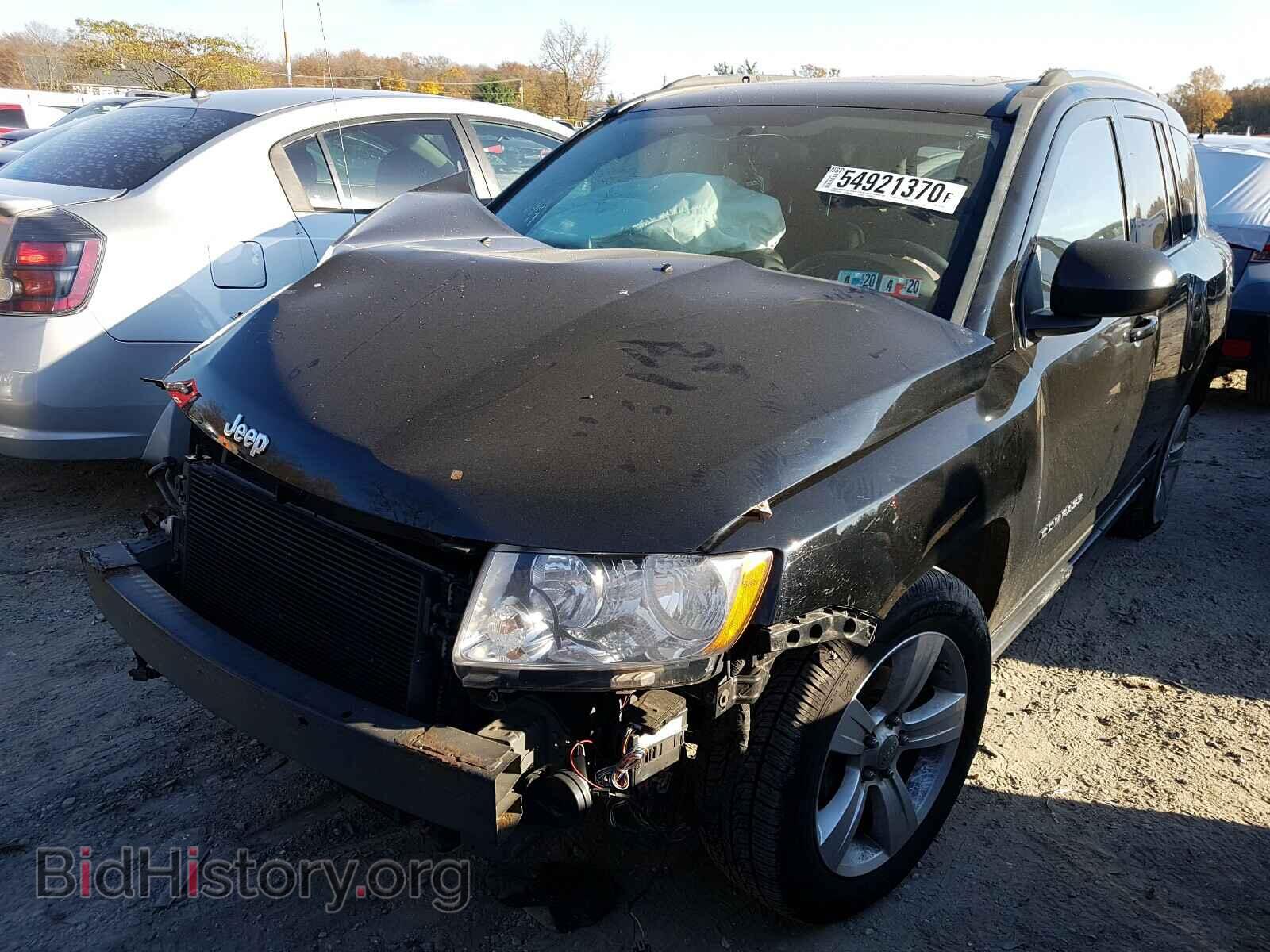2012 JEEP COMPASS - VIN: 1C4NJDEB1CD633043 - Фото 2