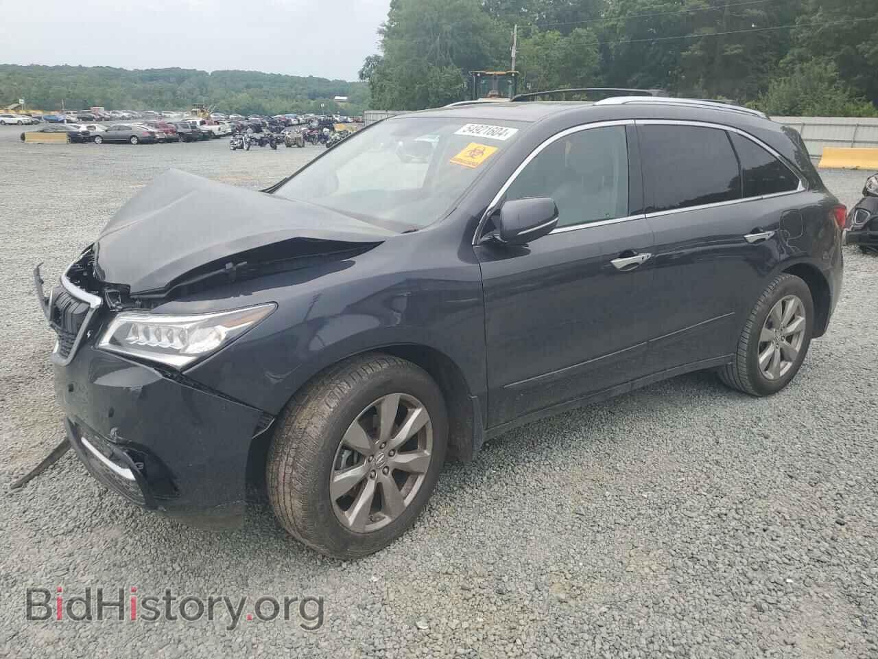 Photo 5FRYD4H81EB013436 - ACURA MDX 2014
