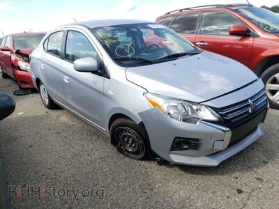 2021 Mitsubishi MIRAGE Mirage G4, серебристый — VIN ML32FUFJ5MHF05897, Copart