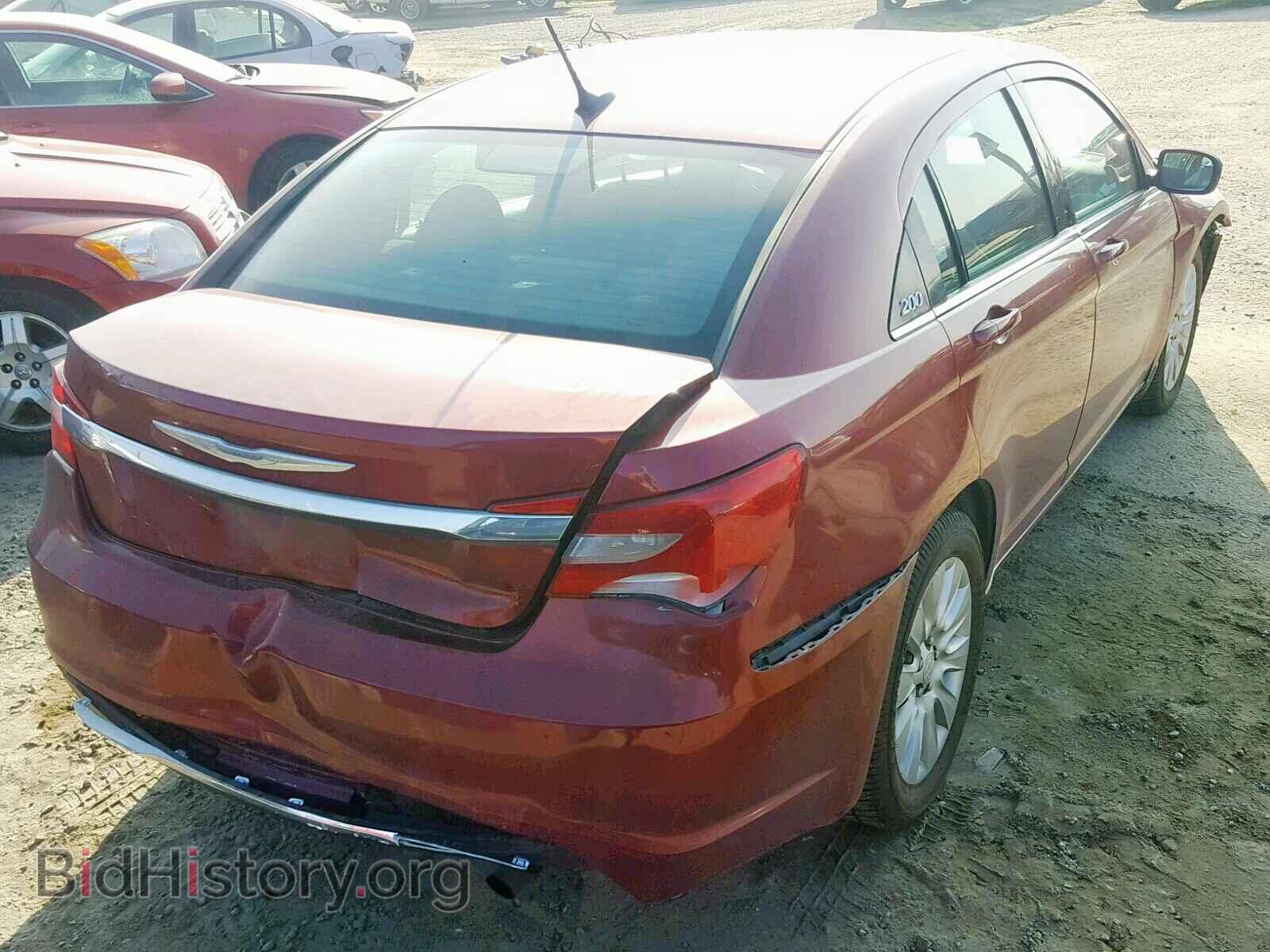 2014 CHRYSLER 200 - VIN: 1C3CCBAB0EN124817 - Фото 4