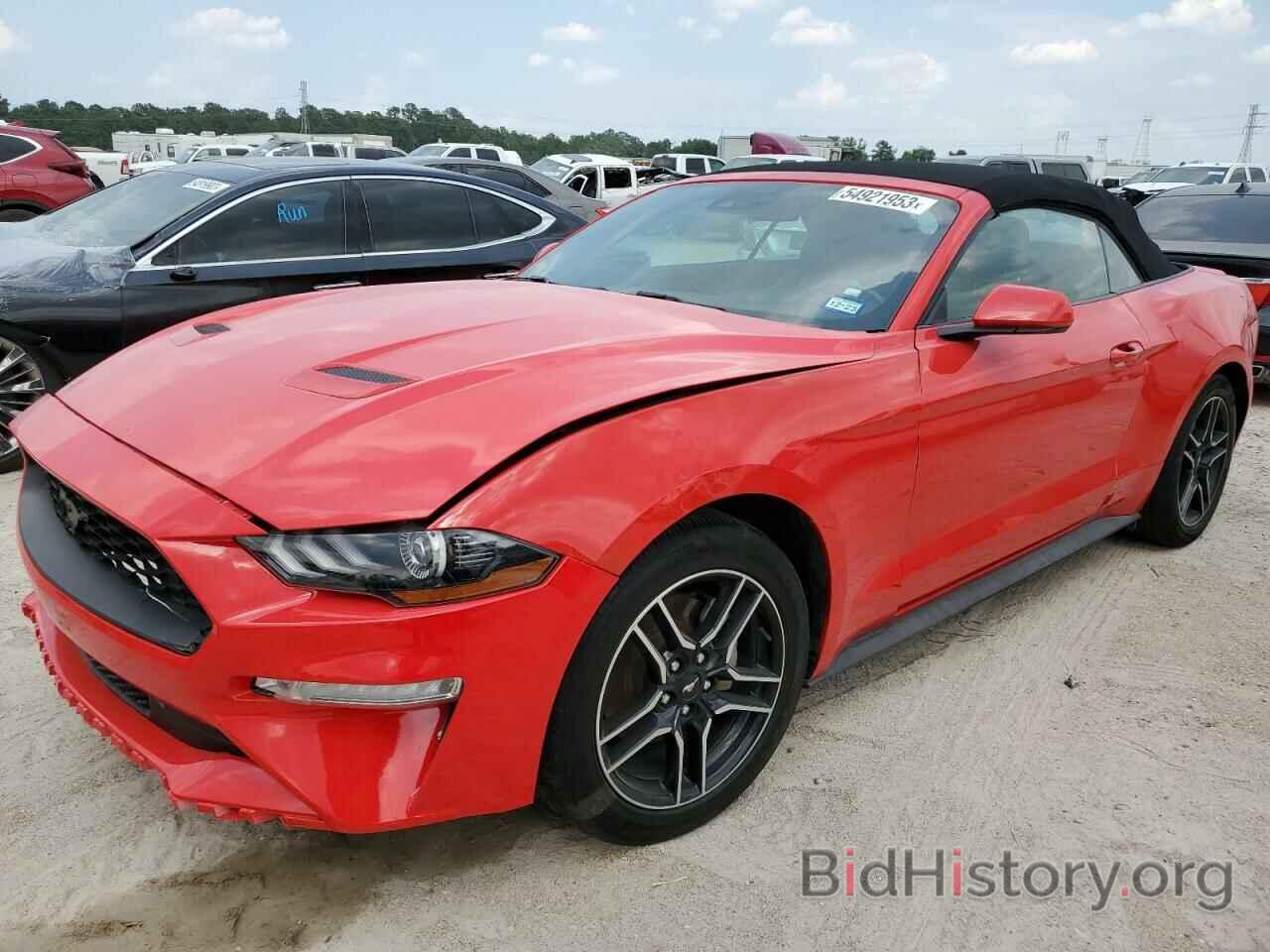 Photo 1FATP8UH3M5106531 - FORD MUSTANG 2021