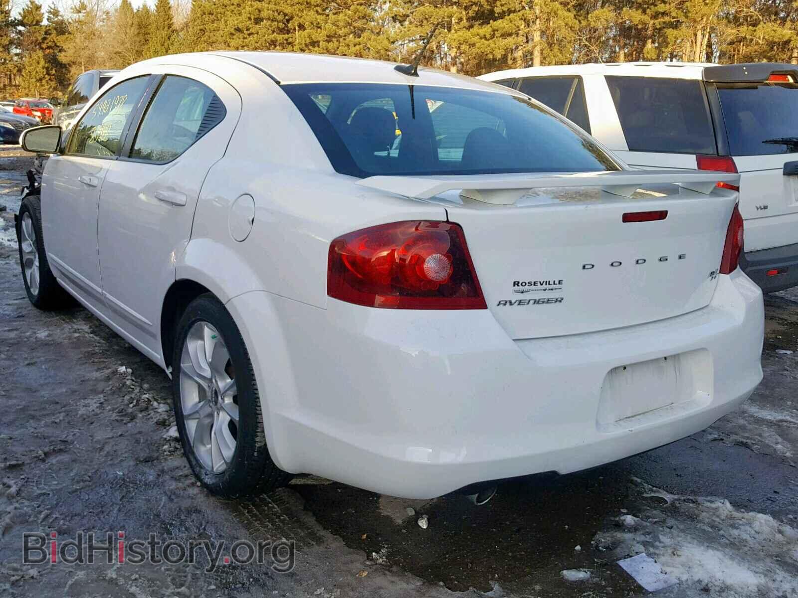 2013 DODGE AVENGER - VIN: 1C3CDZBGXDN591130 - Фото 3