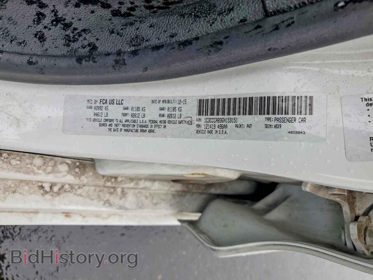 2016 CHRYSLER 200 - VIN: 1C3CCCAB3GN159151 - Photo 12