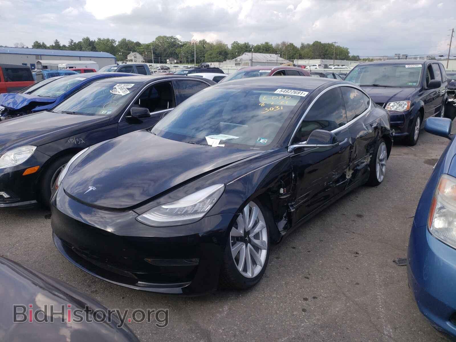 2020 TESLA MODEL 3 - VIN: 5YJ3E1EB5LF783031 - Фото 2