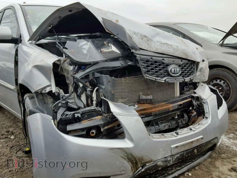 2011 Kia RIO BASE (VIN KNADH5B32B6830216) — photo 9 of 10