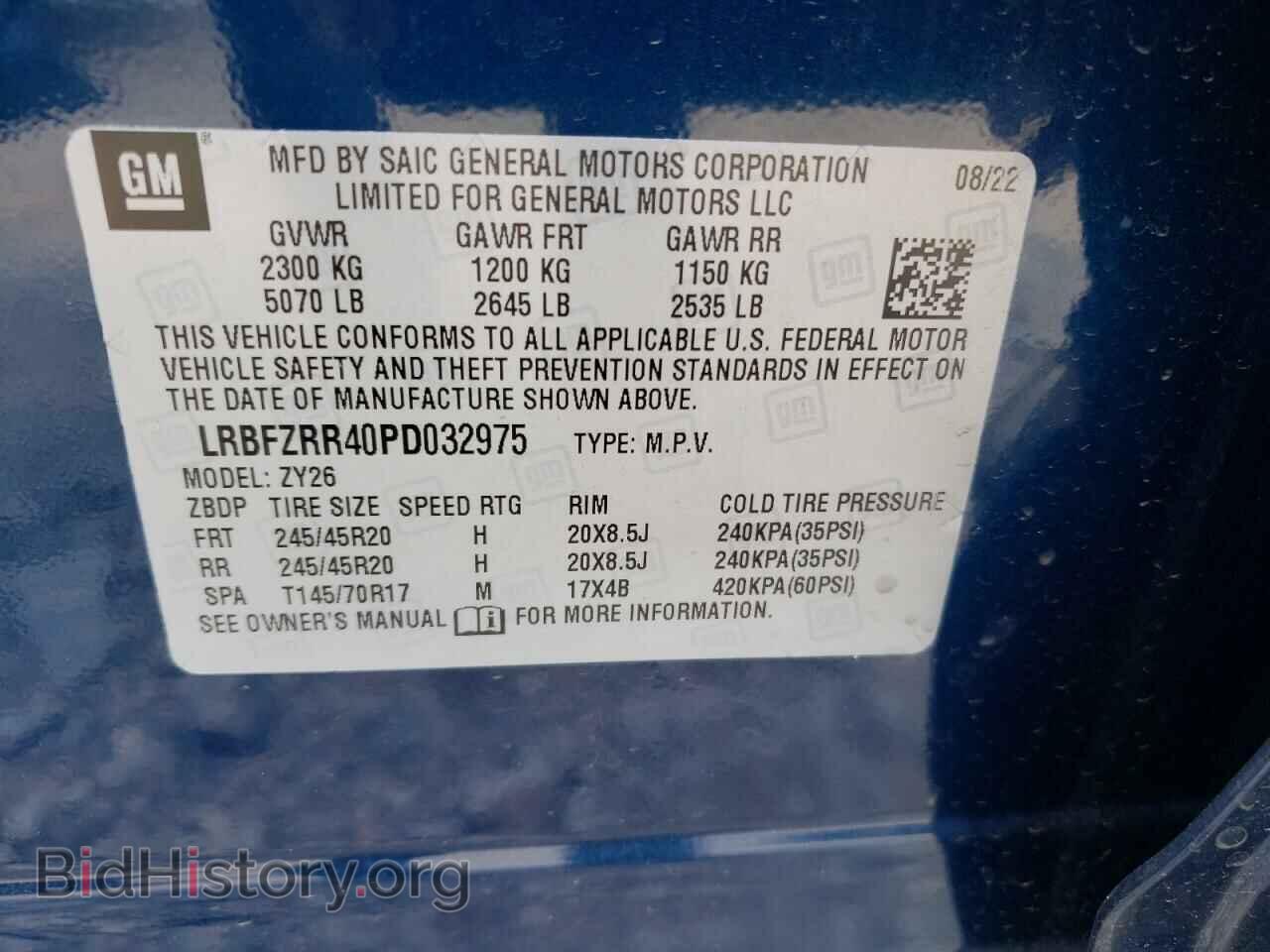 2023 BUICK ENVISION - VIN: LRBFZRR40PD032975 - Фото 13