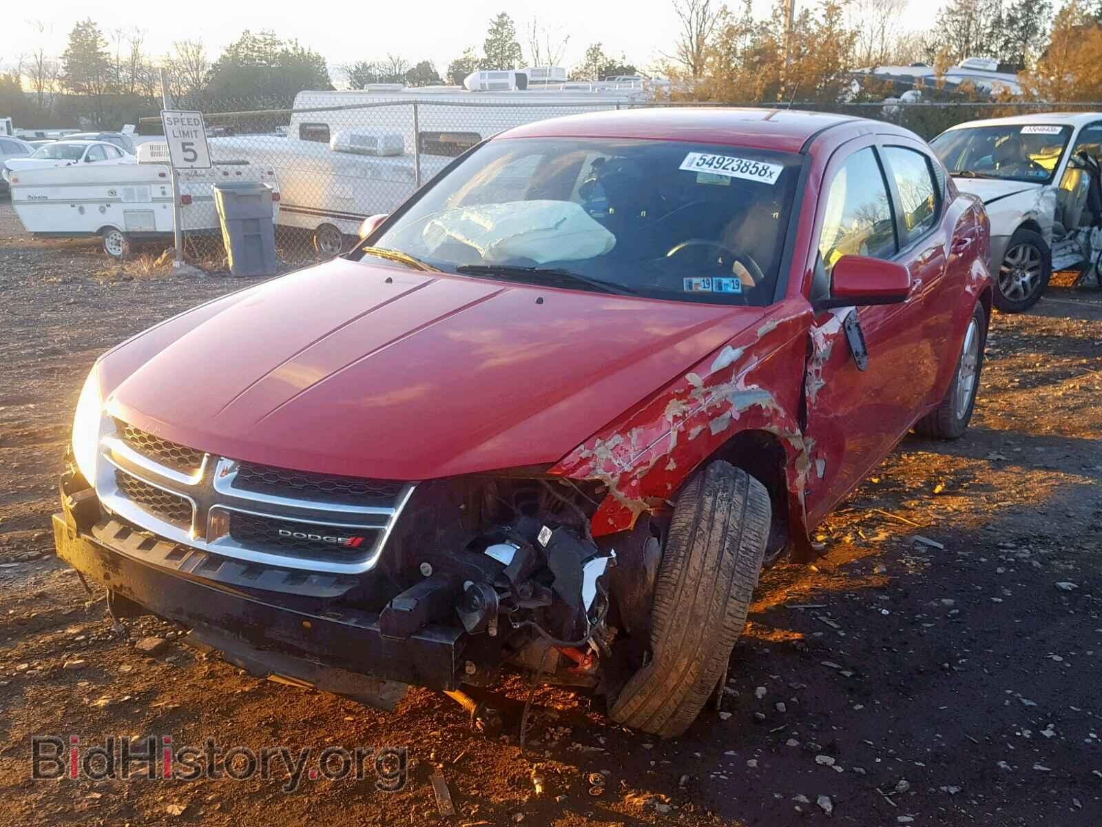 2013 DODGE AVENGER - VIN: 1C3CDZCG5DN508816 - Фото 2