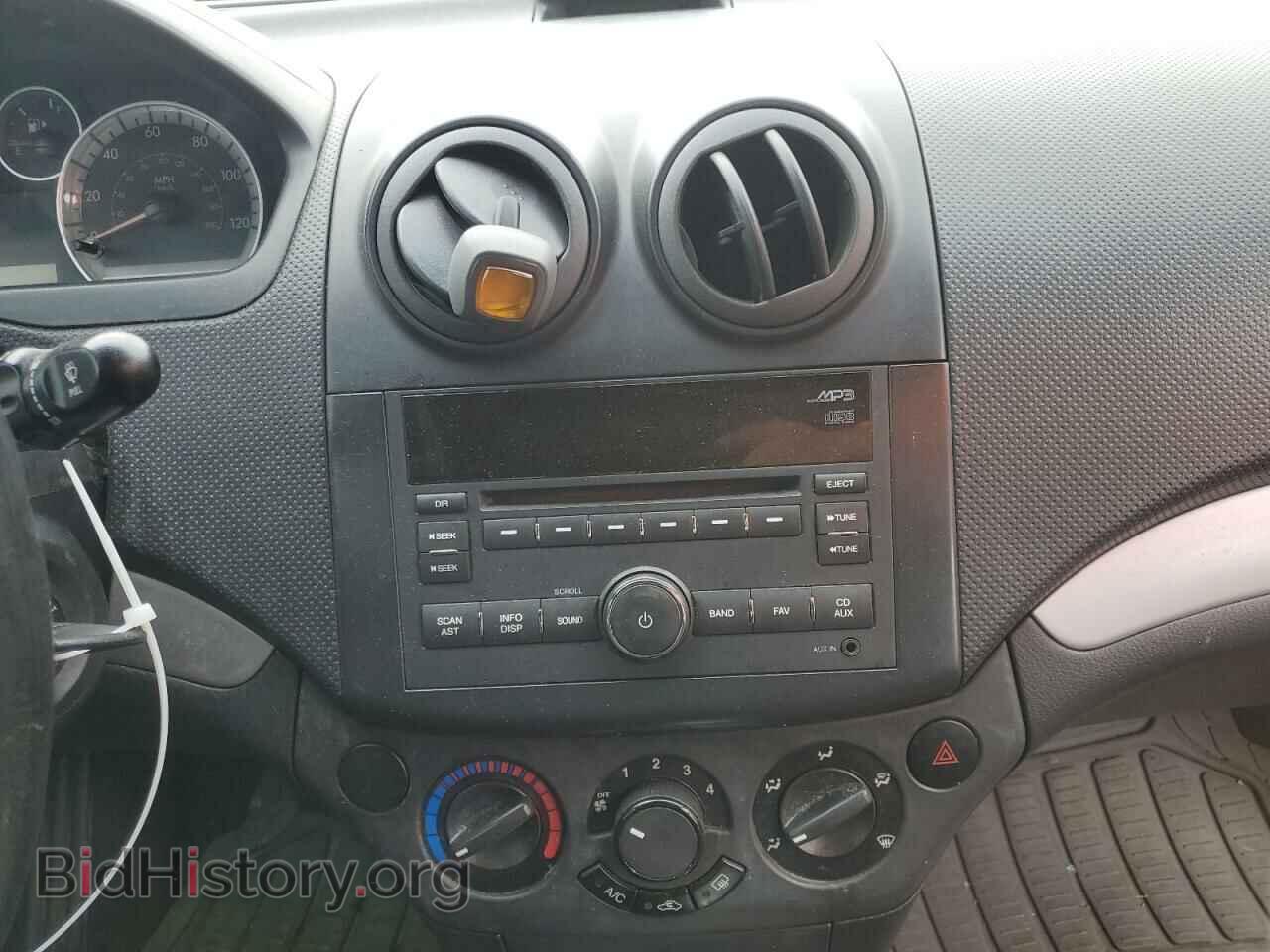 2011 CHEVROLET AVEO - VIN: KL1TD5DEXBB123954 - Фото 9