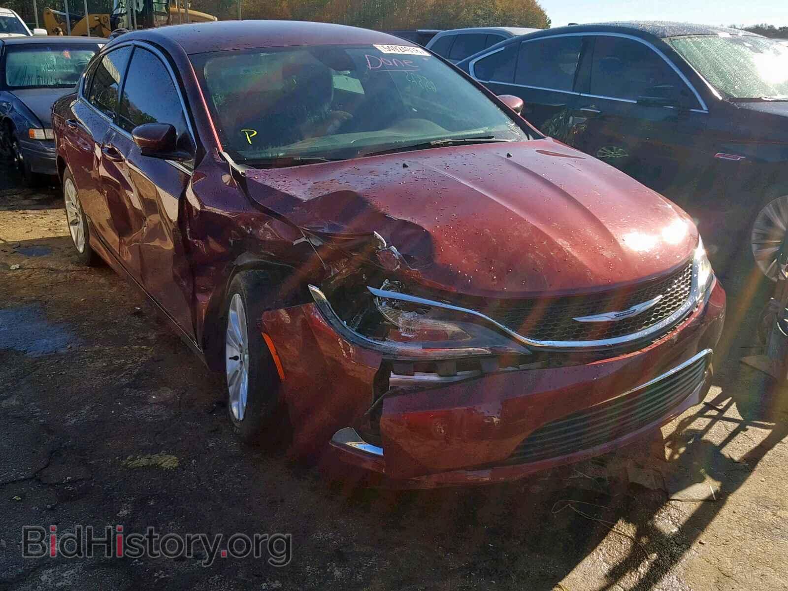 Фотография 1C3CCCAB5GN168952 - CHRYSLER 200 2016