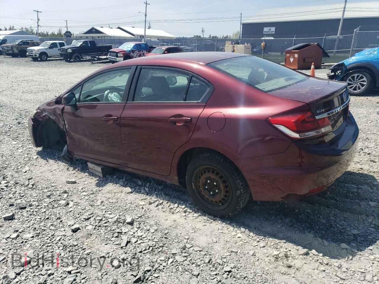 2013 HONDA CIVIC - VIN: 2HGFB2F46DH016457 - Фото 2