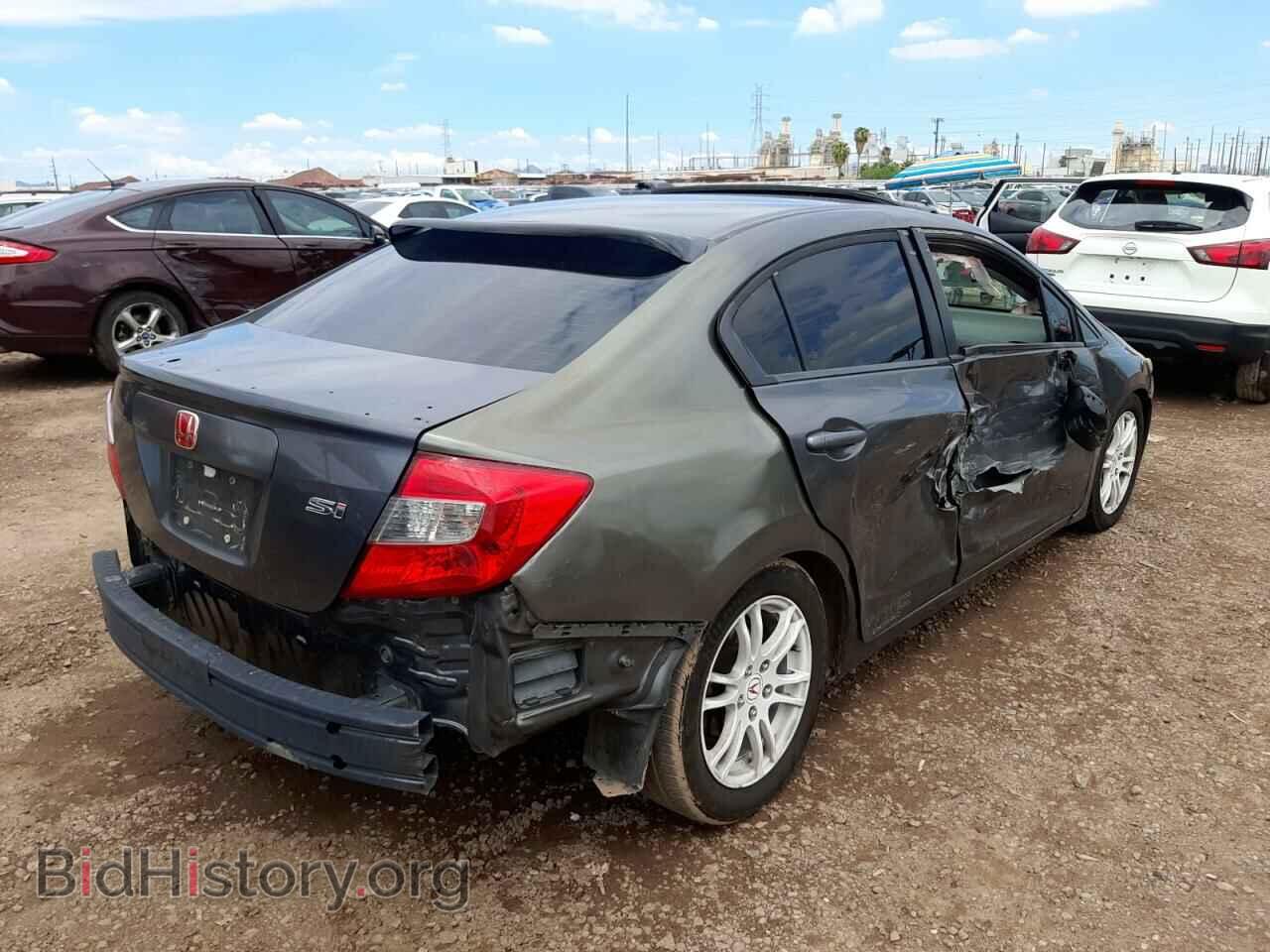 2012 HONDA CIVIC - VIN: 2HGFB6E50CH706169 - Фото 4