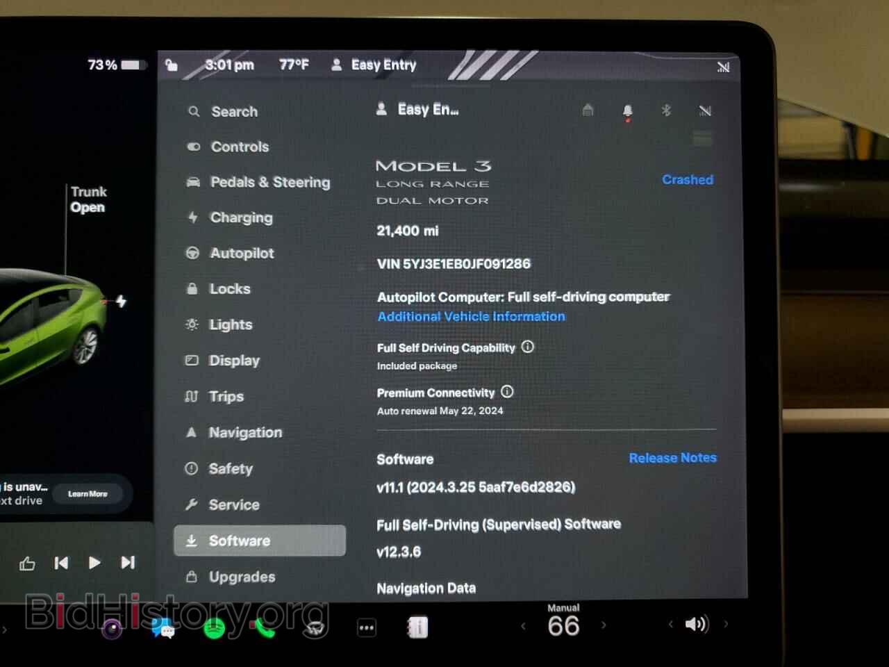 2018 TESLA MODEL 3 - VIN: 5YJ3E1EB0JF091286 - Фото 9