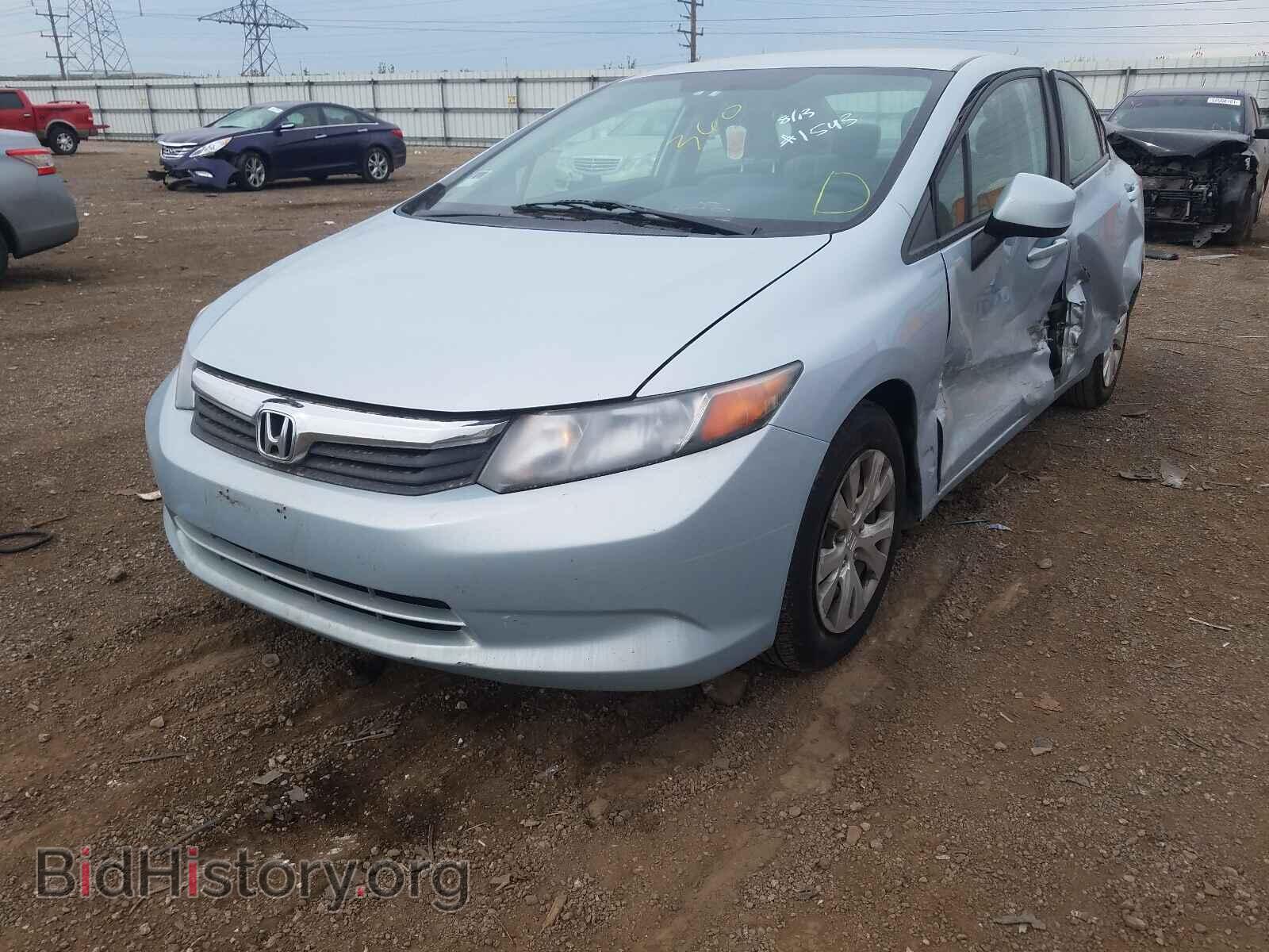 2012 HONDA CIVIC - VIN: 19XFB2F53CE049708 - Фото 2