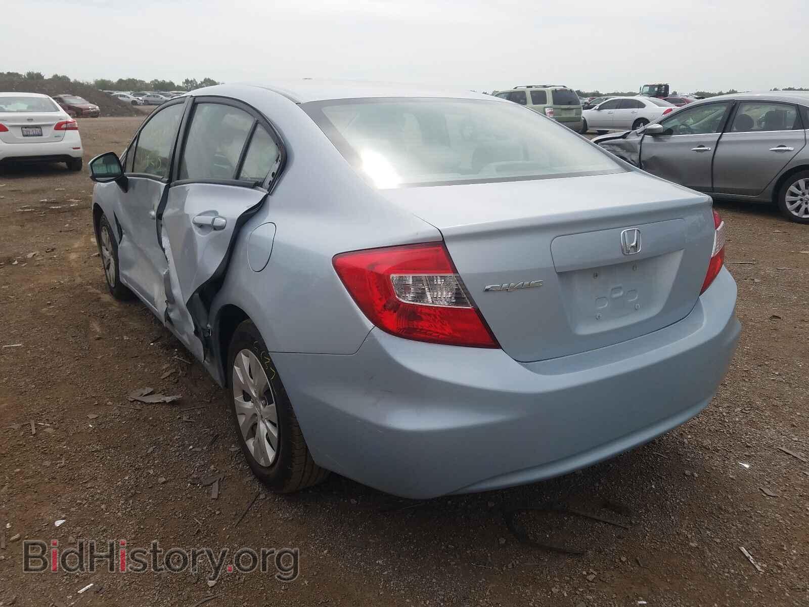 2012 HONDA CIVIC - VIN: 19XFB2F53CE049708 - Фото 3