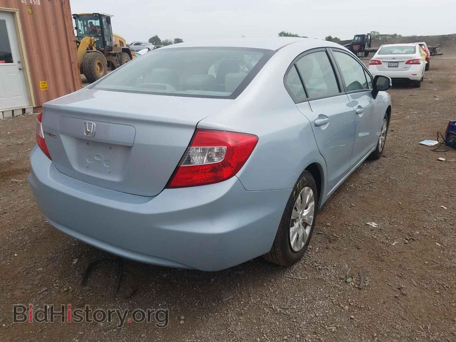 2012 HONDA CIVIC - VIN: 19XFB2F53CE049708 - Фото 4