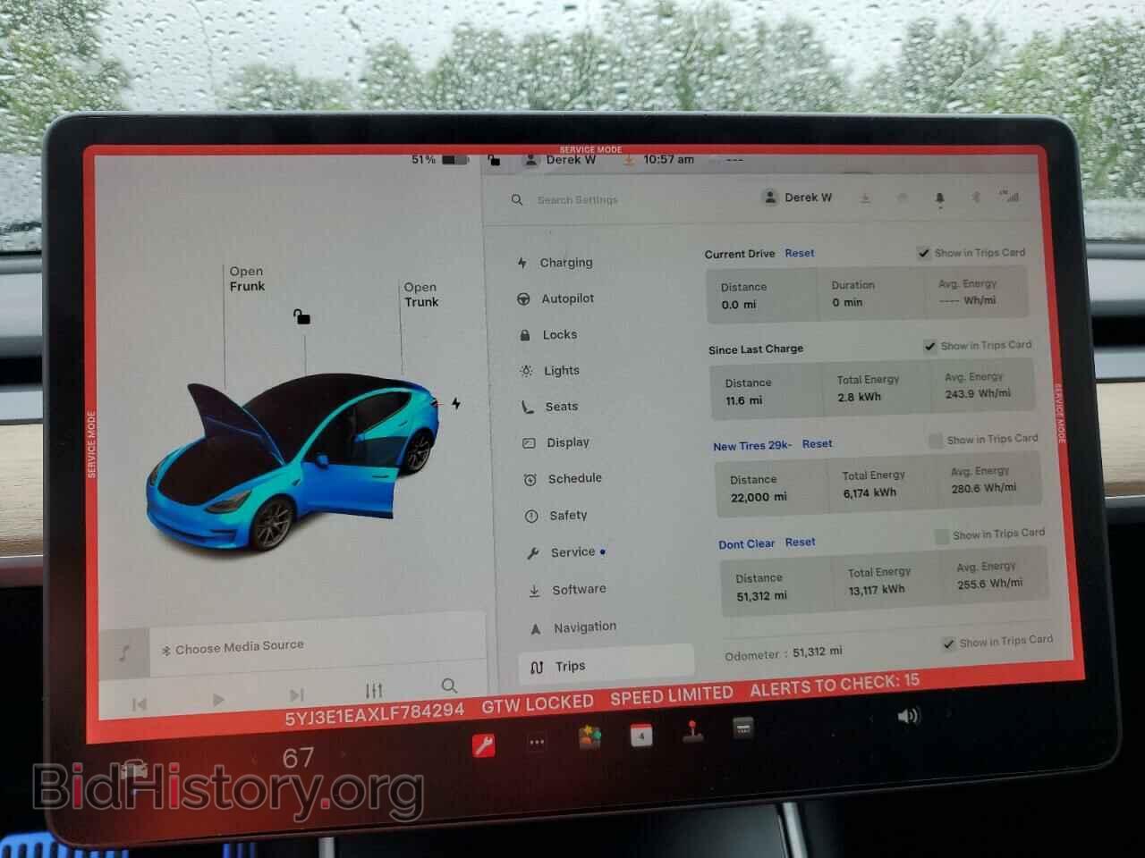 2020 TESLA MODEL 3 - VIN: 5YJ3E1EAXLF784294 - Фото 9